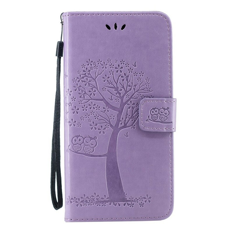 Case Huawei P Smart Z Tree and Owls with Strap