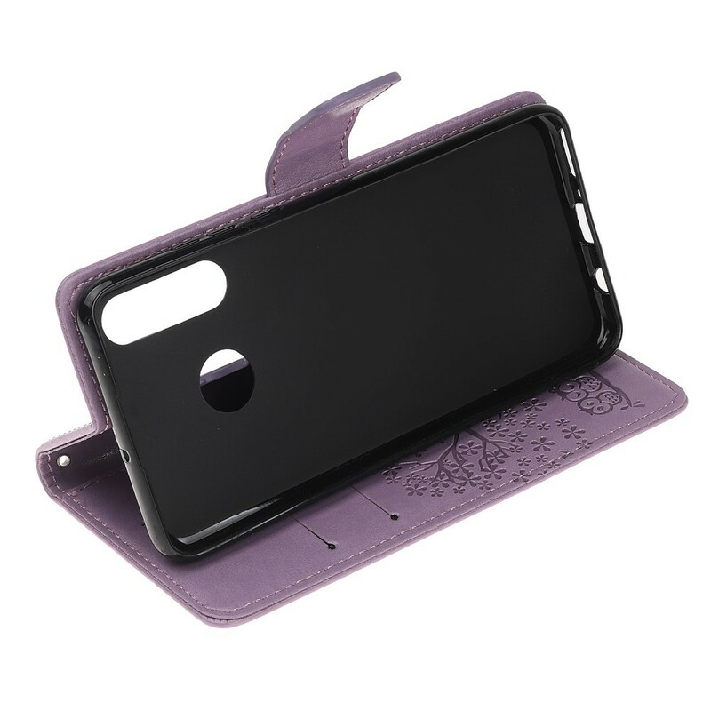 Case Huawei P Smart Z Tree and Owls with Strap