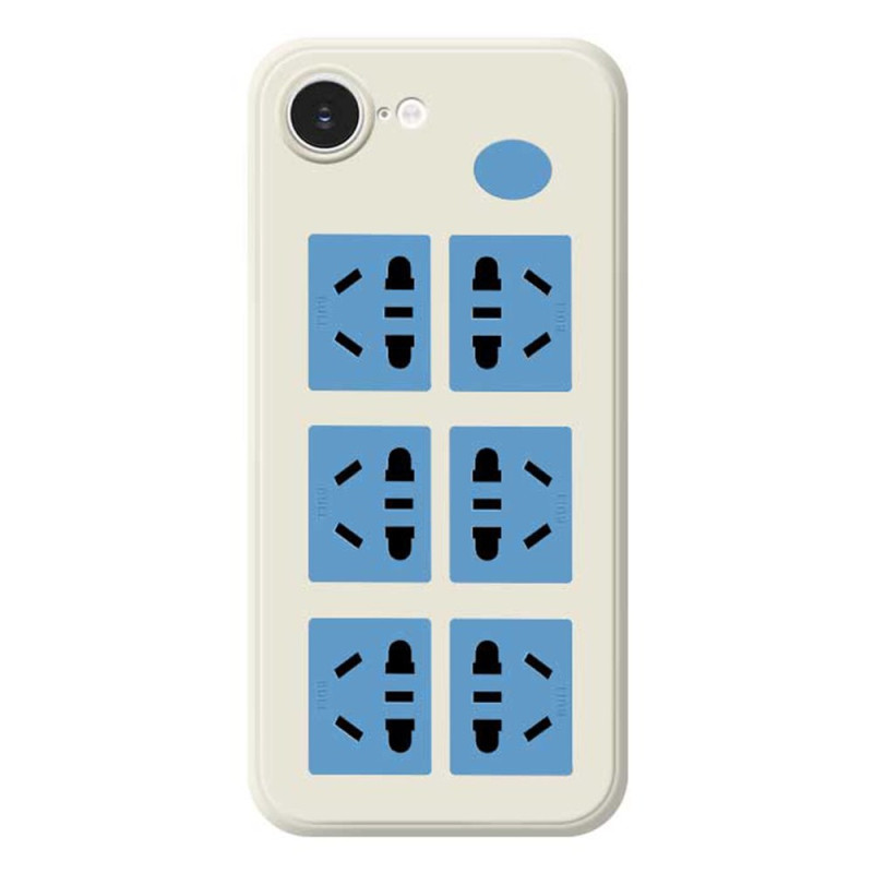 Case iPhone 17E / 16E Straight Edge Socket pattern