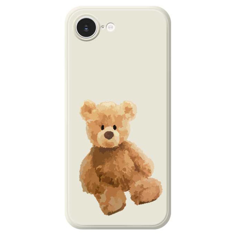 Case for iPhone 17E / 16E Straight Edge Teddy Bear
