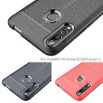 Cover Huawei P Smart Z Leather Effect Lychee Double Line