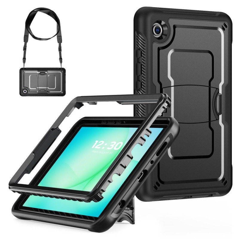 Samsung Galaxy Tab A11 / A9 Case Crutch and Shoulder Strap