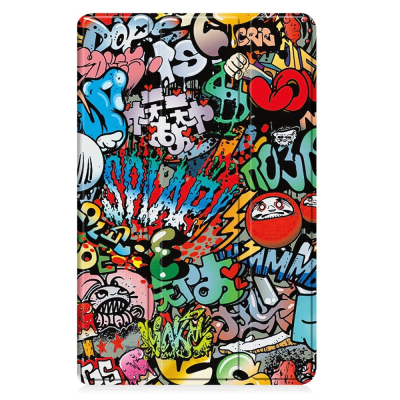 Smart Case Samsung Galaxy Tab A11 Plus / A9 Plus Graffiti pattern