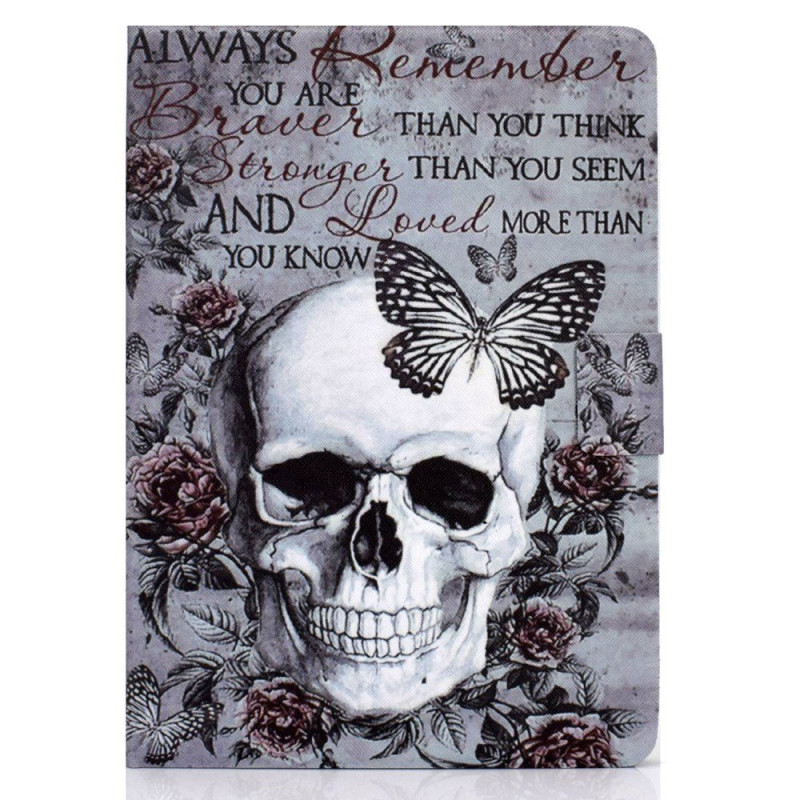 Samsung Galaxy Tab A 10.1 (2016) Case T580 / T585 - Skull & Crossbones with Stand and Card Holder