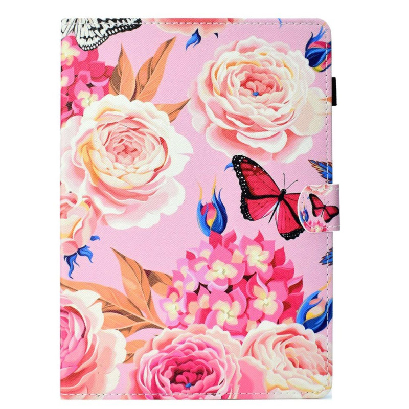Samsung Galaxy Tab A 10.1 (2016) Case Flowers and Butterflies