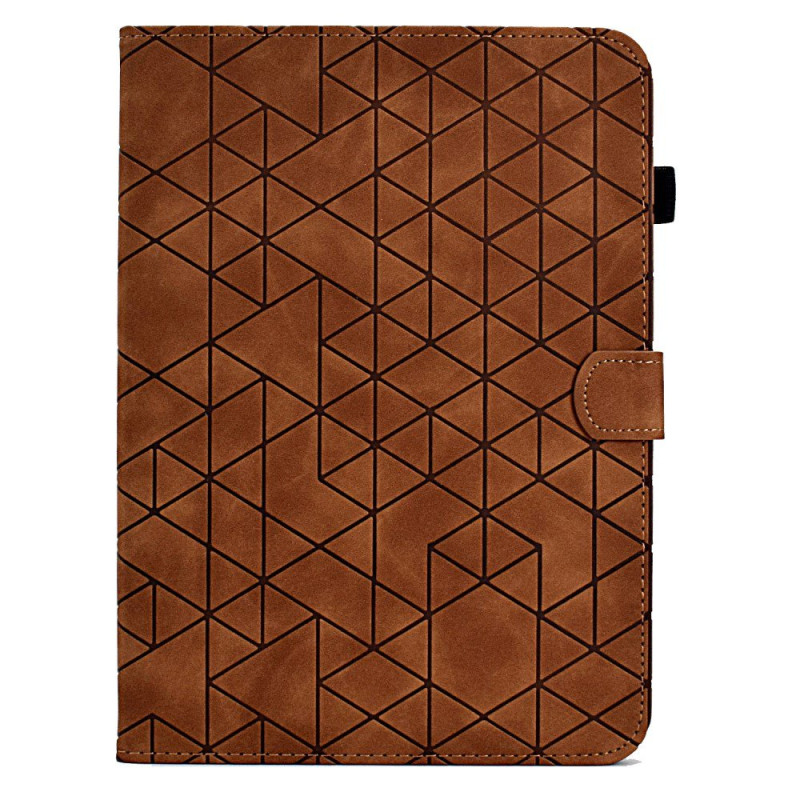 Case Samsung Galaxy Tab A 10.1 (2016) Suede effect Geometric pattern