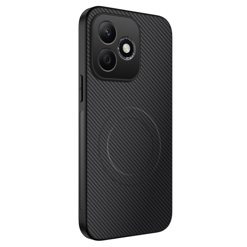 Honor 600 Lite Magnetic Case Carbon Texture