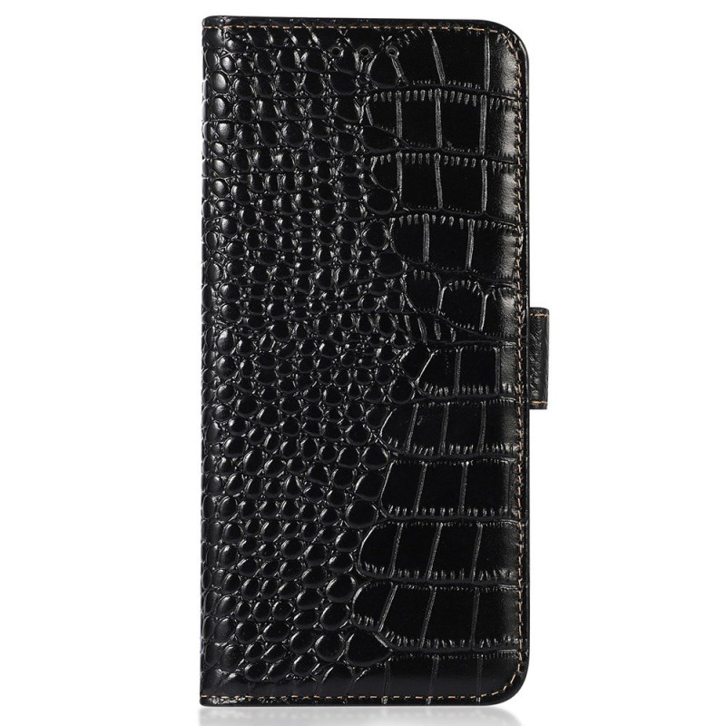 Honor 600 Lite Crocodile Texture Leather Case