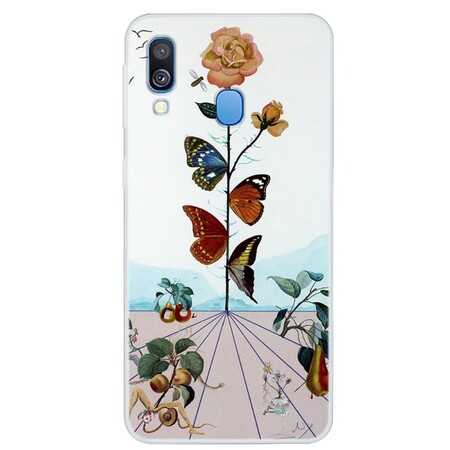 Case Samsung Galaxy A40 Butterflies of Nature
