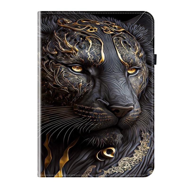 Xiaomi Redmi Pad 2 Lion Black and Gold Case