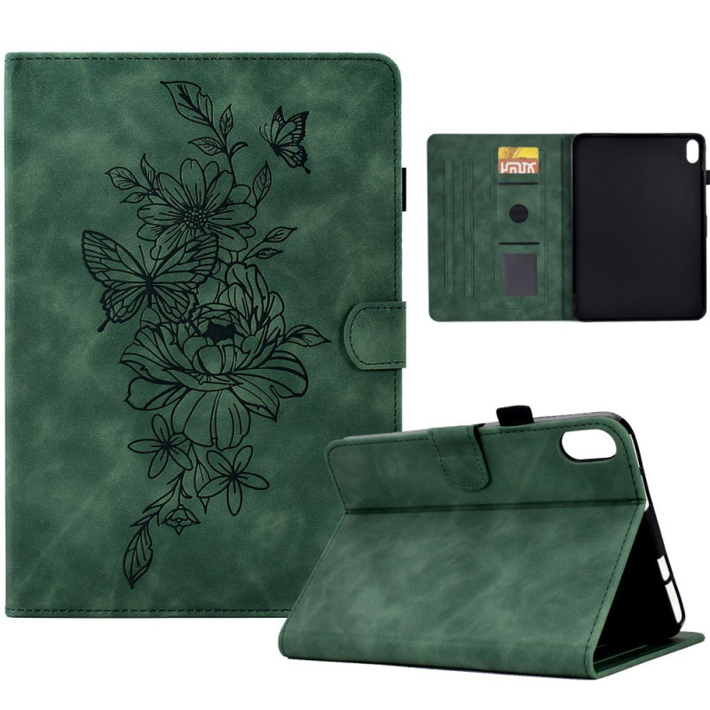 Xiaomi Redmi Pad 2 Suede Flowers and Butterflies Case