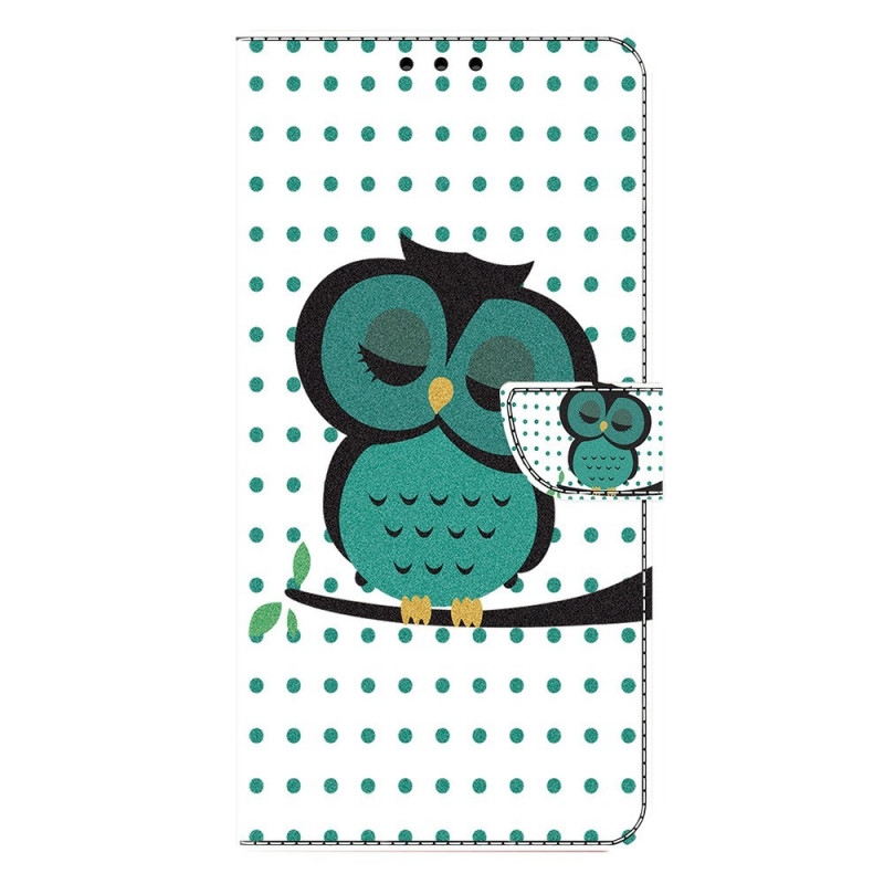 Moto G77 / G67 Case Sleeping Owl