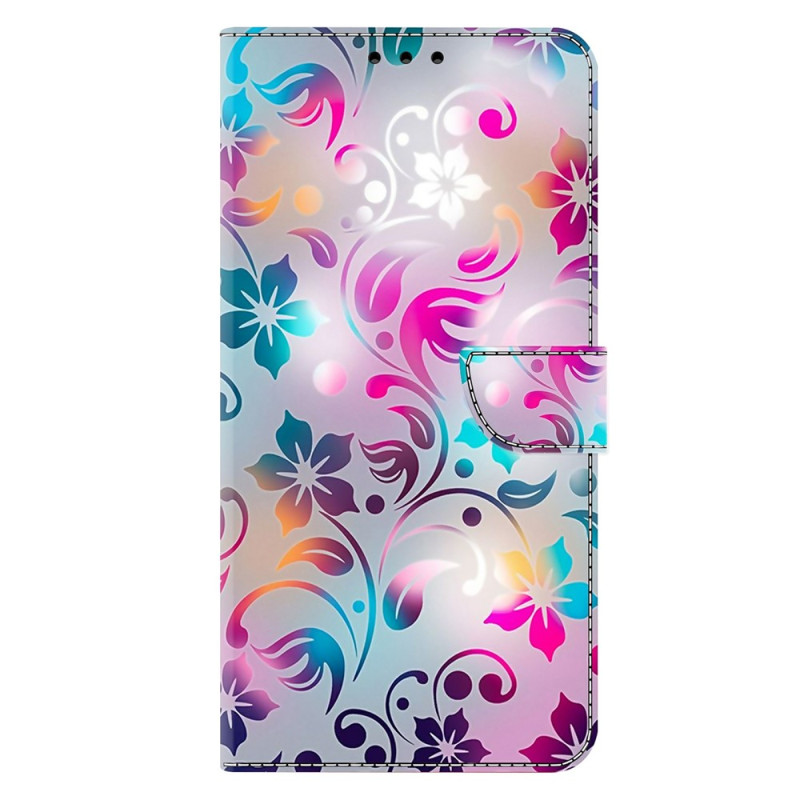 Moto G77 / G67 Case Coloured Flowers