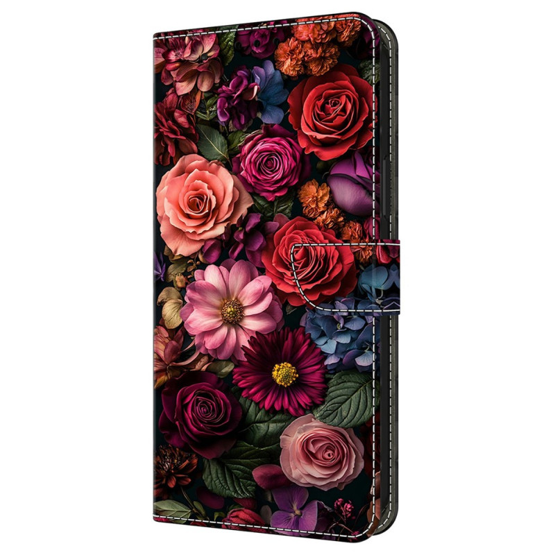 Housse Moto G77 / G67 Flowers