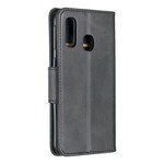 Samsung Galaxy A40 Case Smooth Oblique Flap