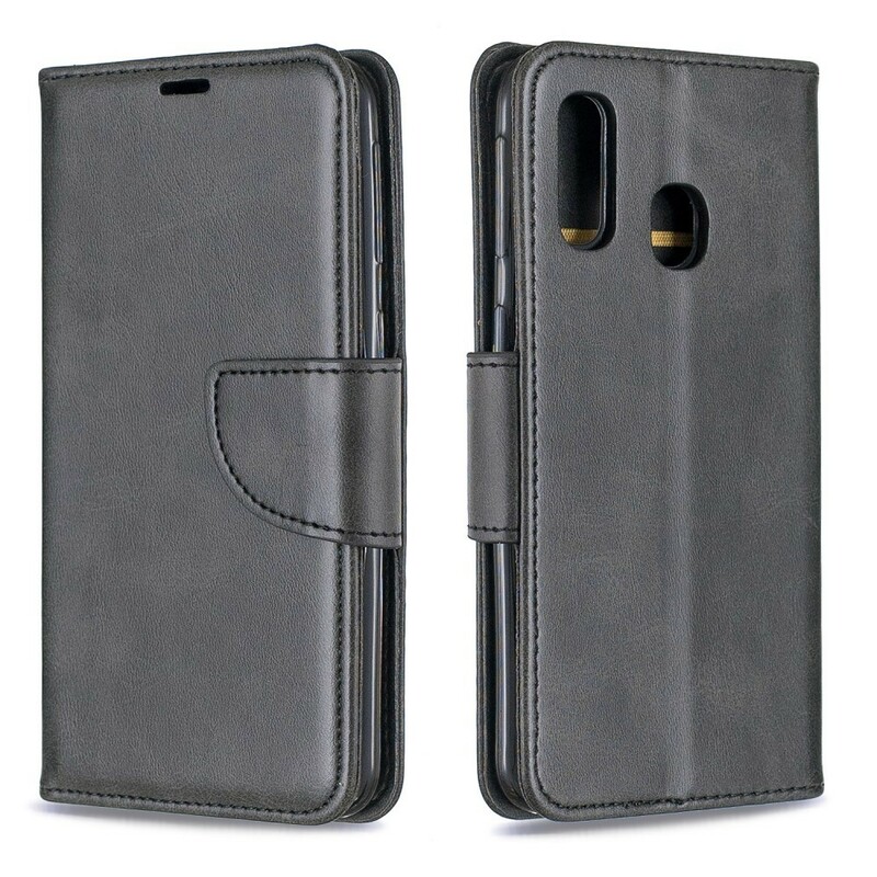 Samsung Galaxy A40 Case Smooth Oblique Flap