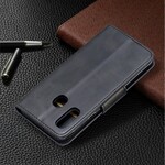 Samsung Galaxy A40 Case Smooth Oblique Flap