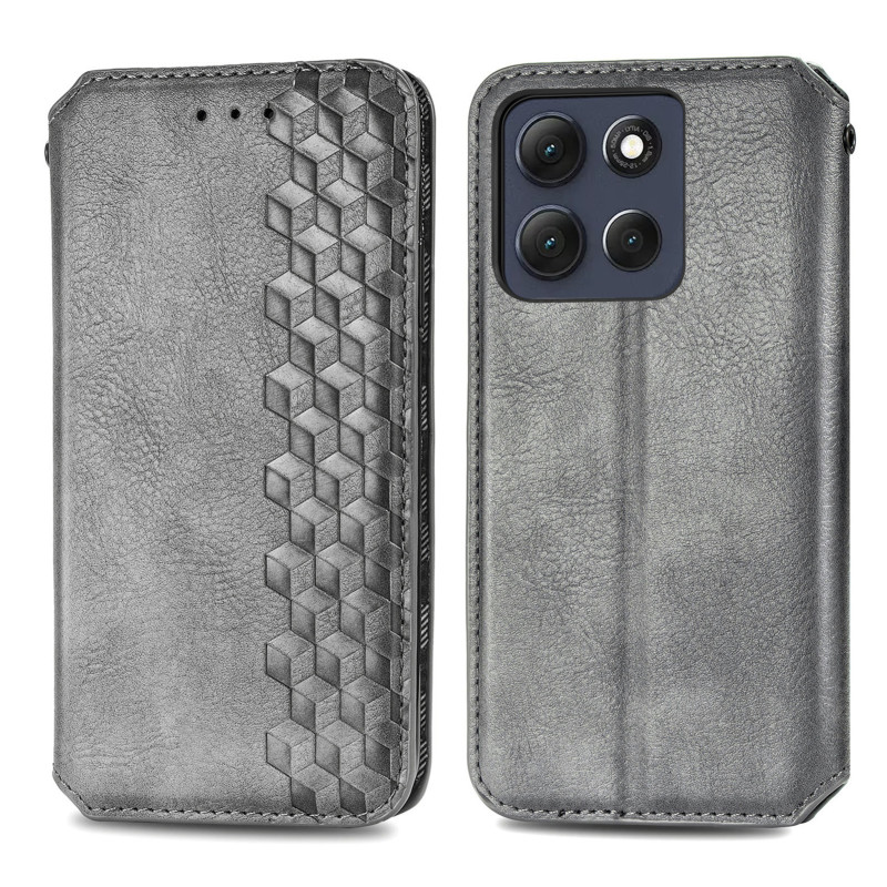 Flip Cover Moto G77 / G67 Vintage Suede Effect
