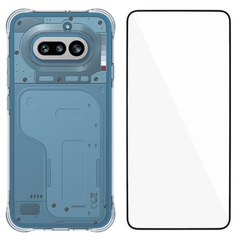 Coque Nothing Phone (4a) Transparente avec Protecteur Écran