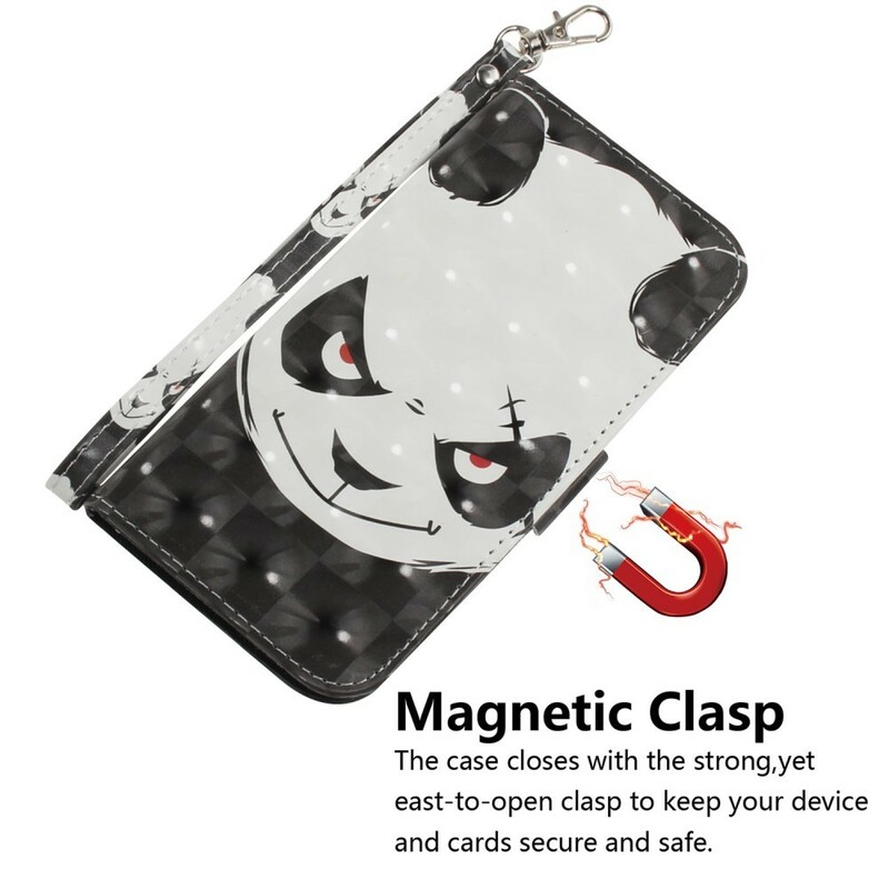 Xiaomi Redmi Note 7 Angry Panda Strap Case