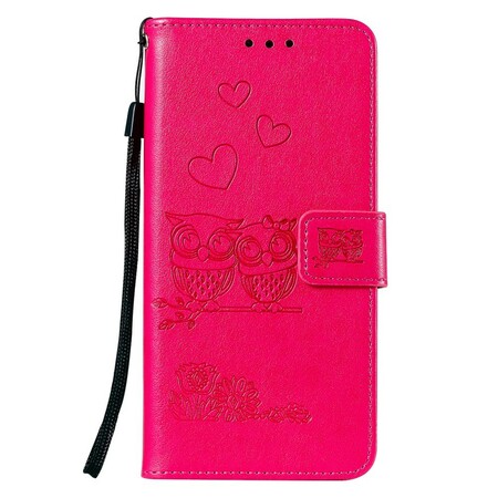 OnePlus 7 Lover's Owl Lanyard Case