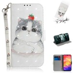 Xiaomi Redmi Note 7 Case Tomato on Lanyard Cat