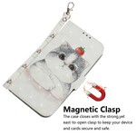 Xiaomi Redmi Note 7 Case Tomato on Lanyard Cat