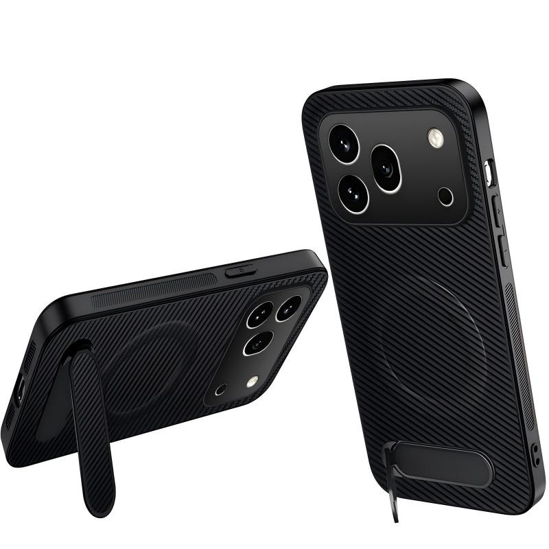 Honor 600 Pro Carbon Fibre Case with Stand