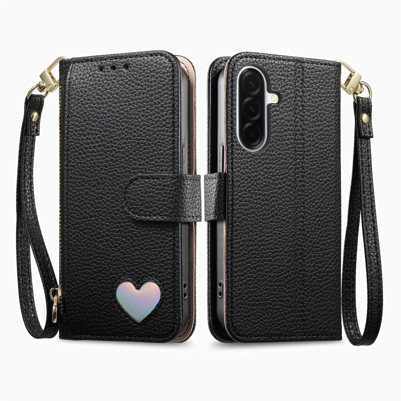 Samsung Galaxy A27 5G Wallet Case Design Love