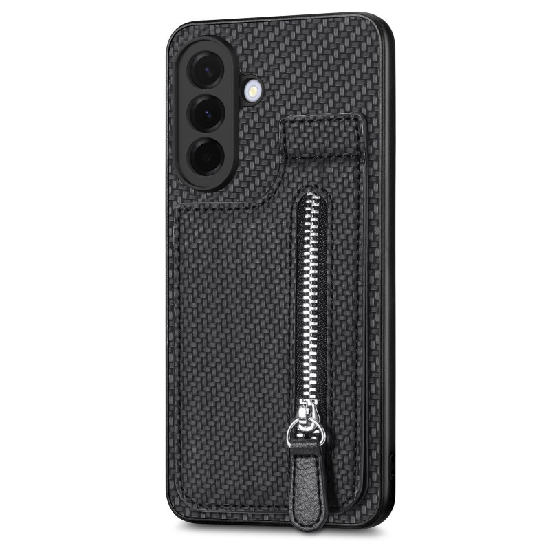 Samsung Galaxy A27 5G Wallet Case Carbon Style