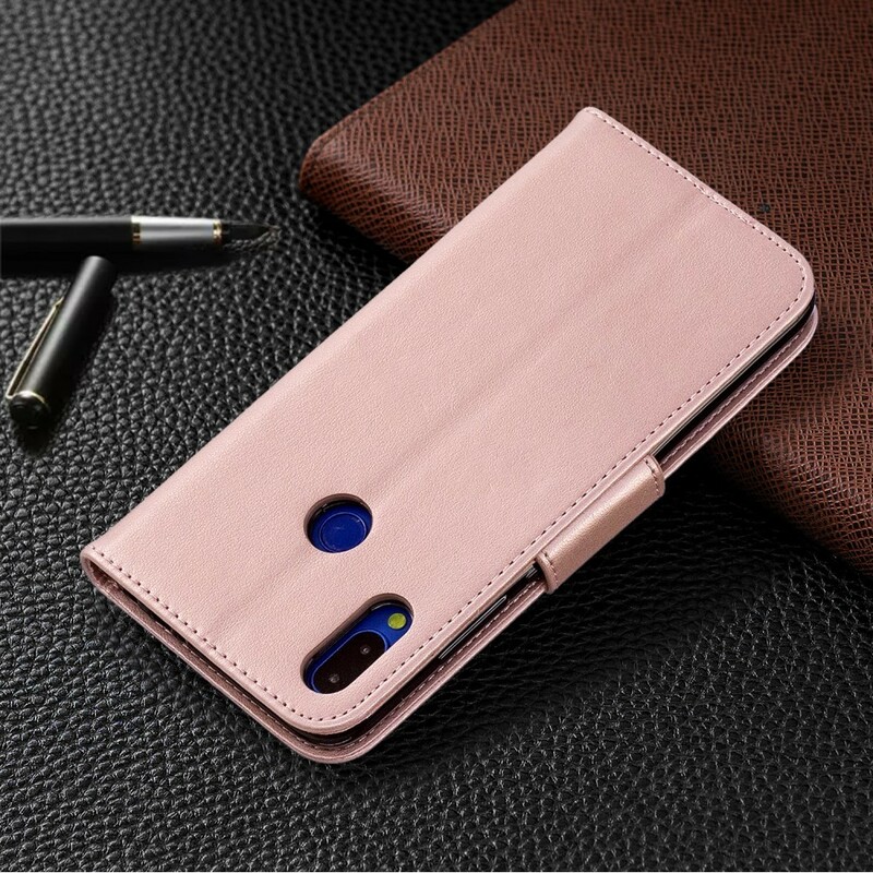 Xiaomi Redmi Note 7 Butterfly Printed Lanyard Case