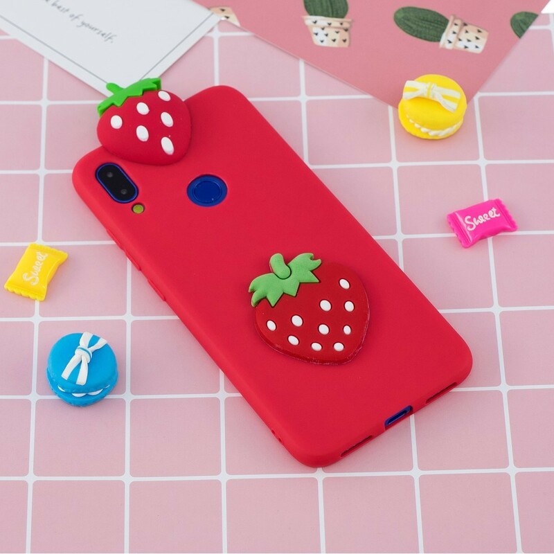 Xiaomi Redmi Note 7 3D Strawberry Case