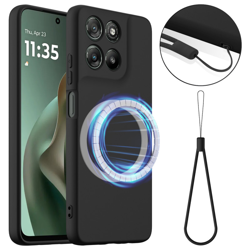 Moto G67 Power / G57 Power Magnetic Case with Lanyard