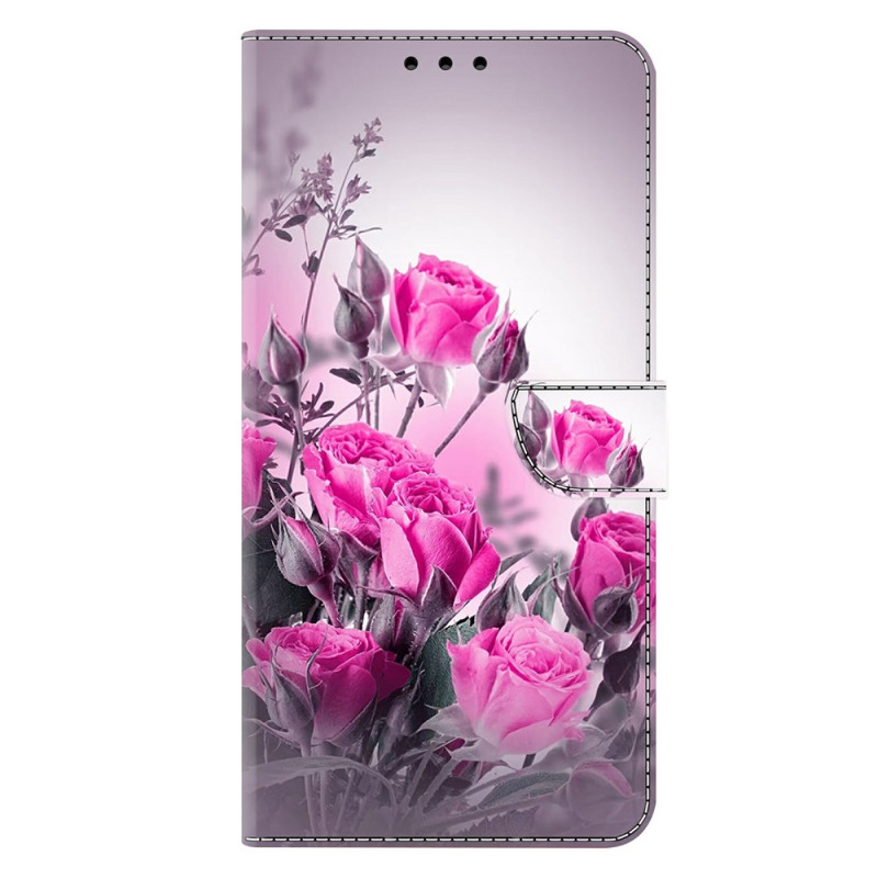 Xiaomi 17 Ultra Purple Flower Case