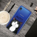 Samsung Galaxy A10 Case The Cat That Says No