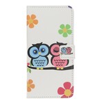 Honor 20 Case Couple of Owls