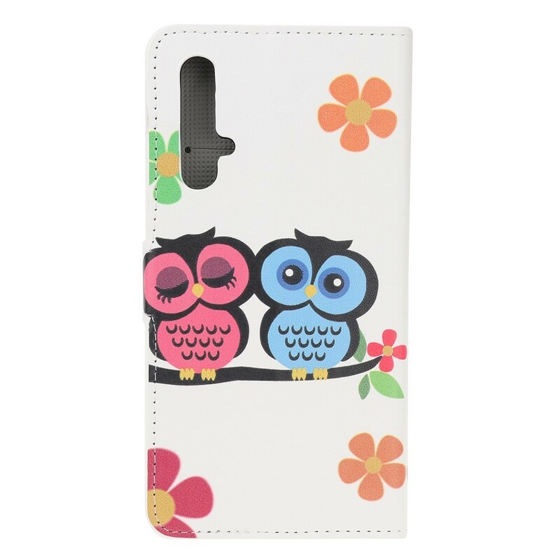 Honor 20 Case Couple of Owls