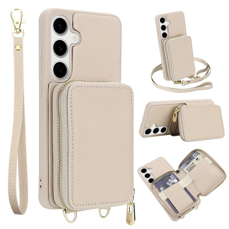 Samsung Galaxy Case A26 5G / A17 4G / 5G RFID Wallet Shoulder Strap