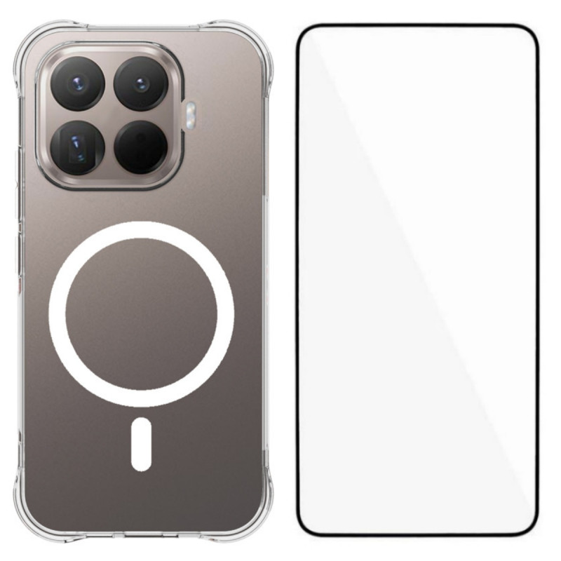 Xiaomi 17T Pro Magnetic Clear Case with Screen Protector