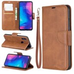 Xiaomi Redmi Note 7 Case Smooth Oblique Flap