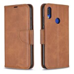 Xiaomi Redmi Note 7 Case Smooth Oblique Flap