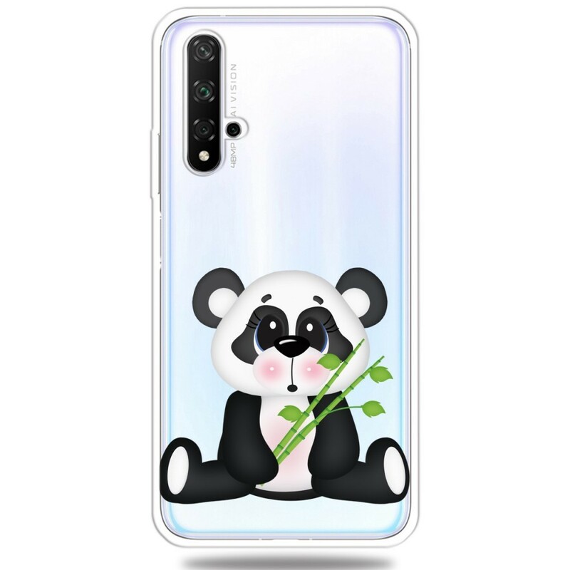 Case Honor 20 Transparent Panda Sad