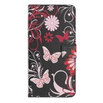 Case Huawei Y5 2019 Butterflies and Flowers