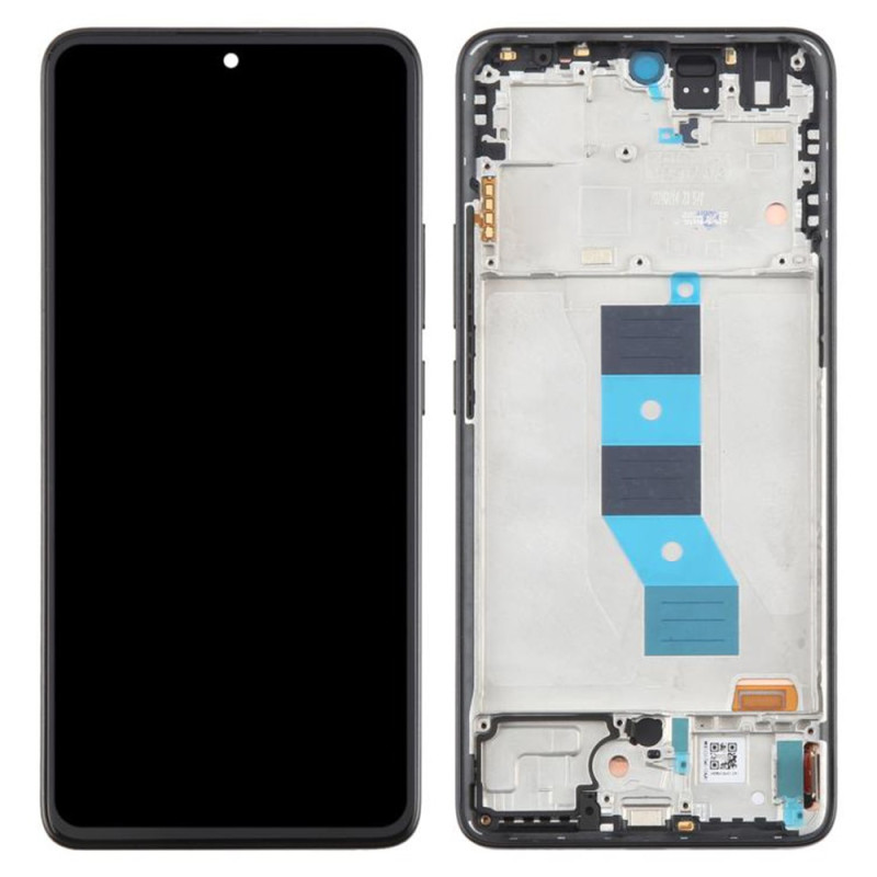 OEM Grade S AMOLED Screen with Frame for Xiaomi Poco M7 Pro 5G