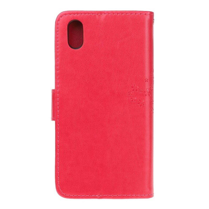 Case Huawei Y5 2019 Tree and Owls with Strap