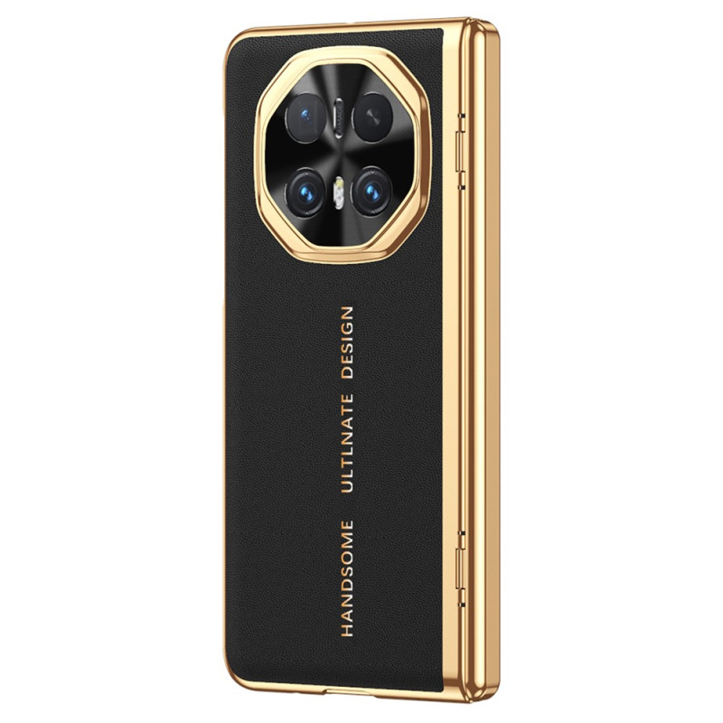 Honor Magic V6 Leather-Effect Case with Integrated Tempered Glass
