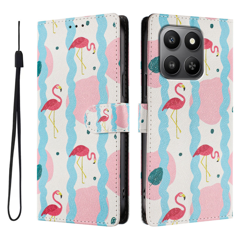 Honor 600 Smart Case – Pink Flamingos