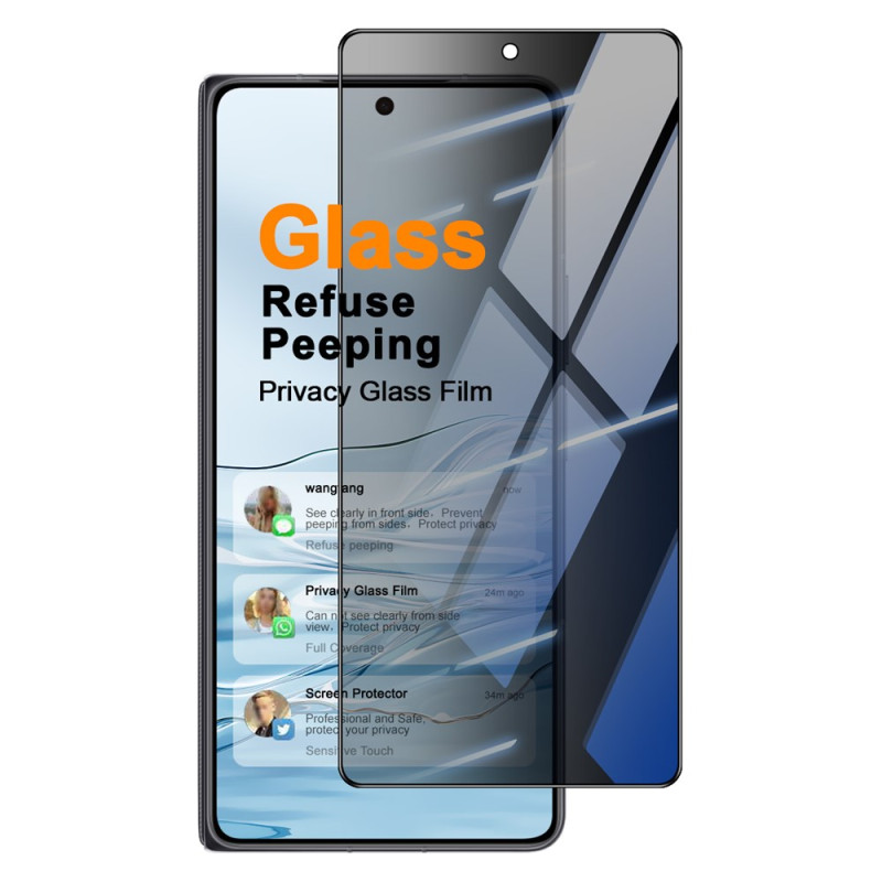 Anti-Spy Tempered Glass Screen Protector for the Honor Magic V6