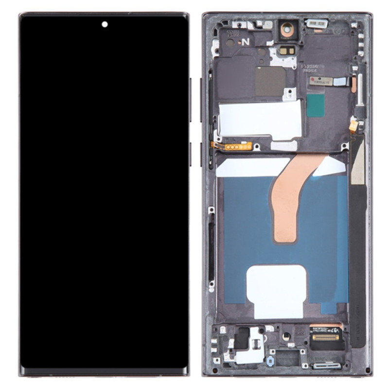 Grade C OLED Screen with Frame for Samsung Galaxy S22 Ultra 5G