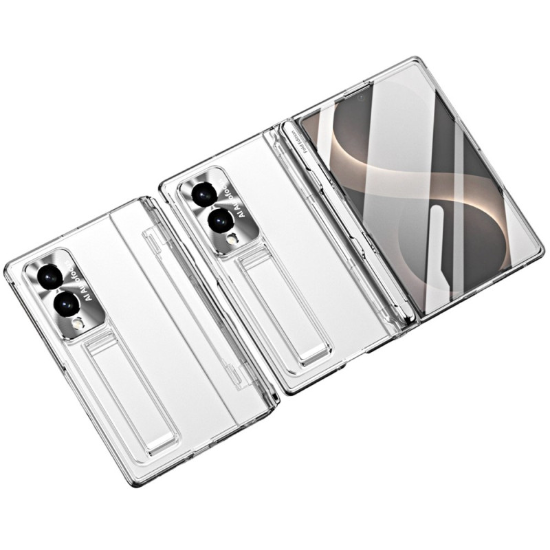 Samsung Galaxy Z Fold 8 Hard Case with Built-in Stand and Screen Protector